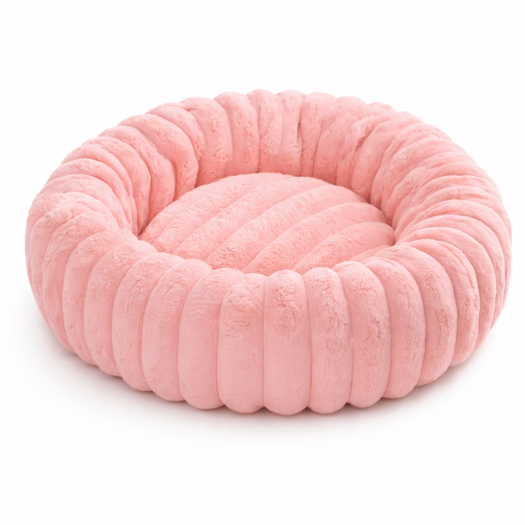 Panier rond pour chien