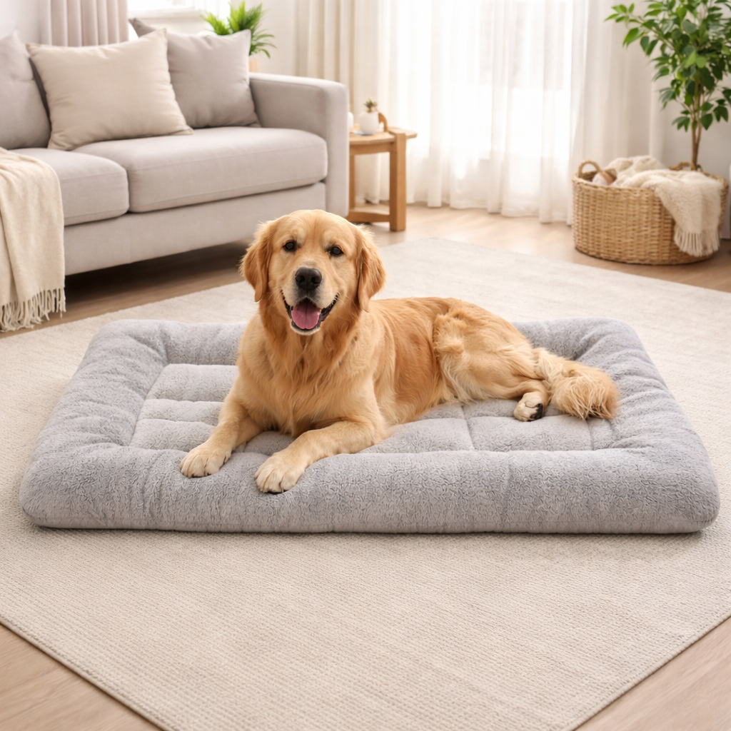 Lit rectangulaire pour chien