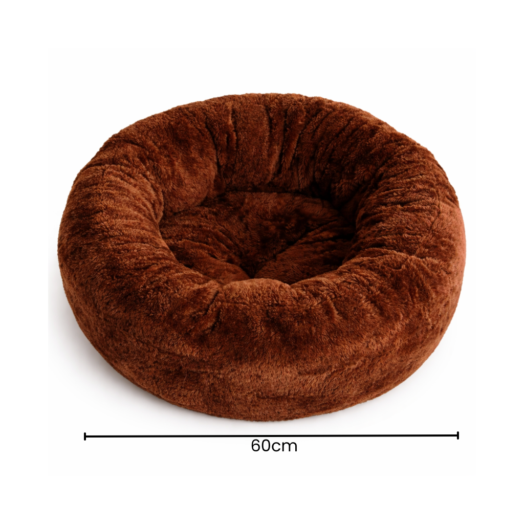 Panier rond pour chien