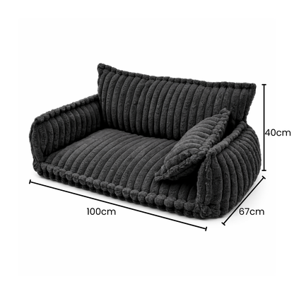 Canapé pour chien avec coussin