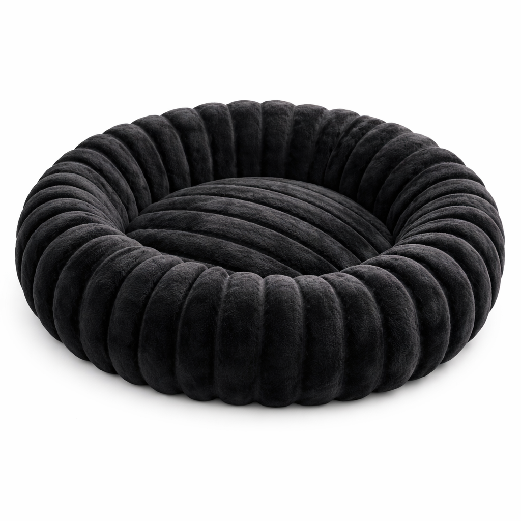 Panier rond pour chien