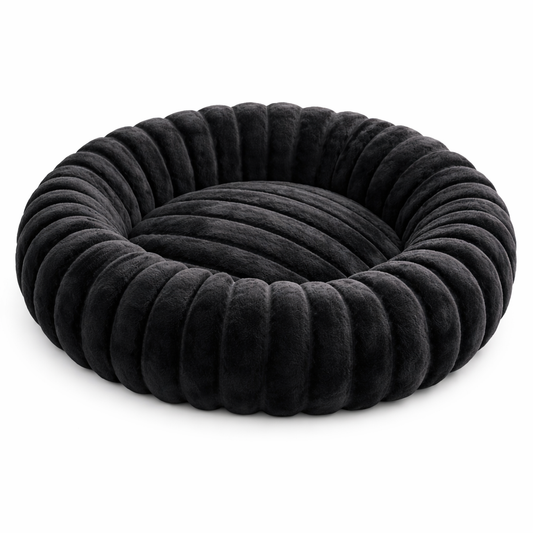 Panier rond pour chien