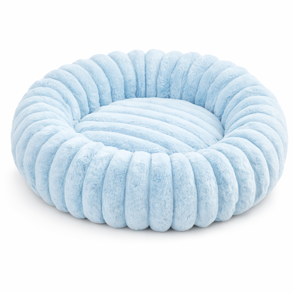 Panier rond pour chien
