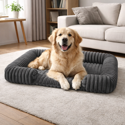 Panier pour chien en mousse à mémoire de forme