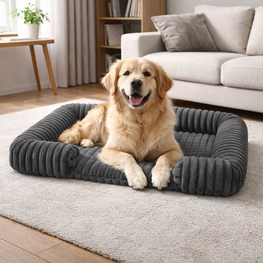 Panier pour chien en mousse à mémoire de forme