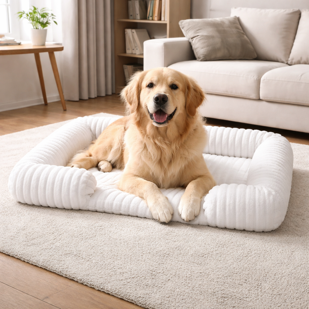 Panier pour chien en mousse à mémoire de forme