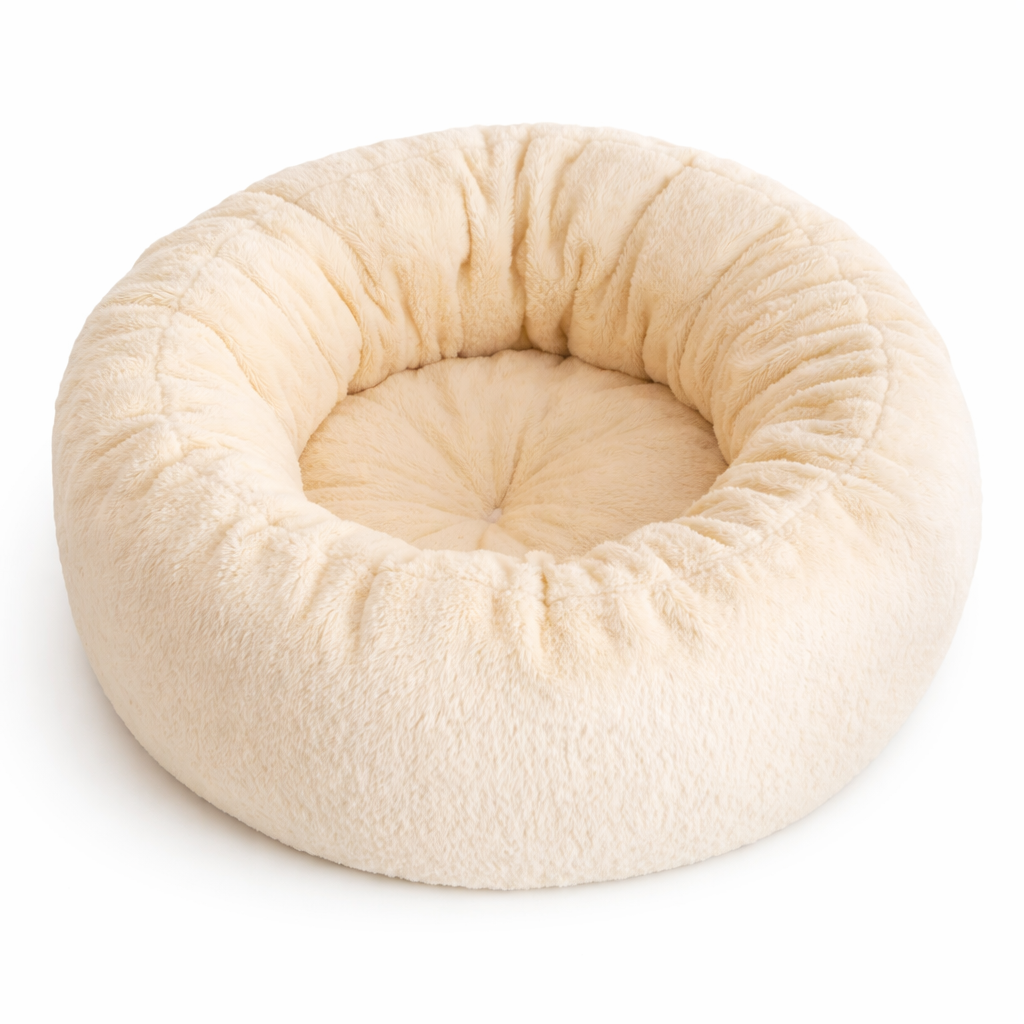 Panier rond pour chien