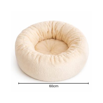 Panier rond pour chien