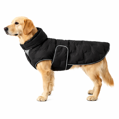 Manteau pour chien coupe-vent en coton rembourré