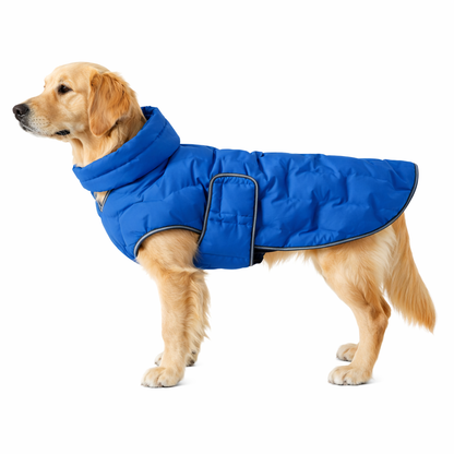 Manteau pour chien coupe-vent en coton rembourré
